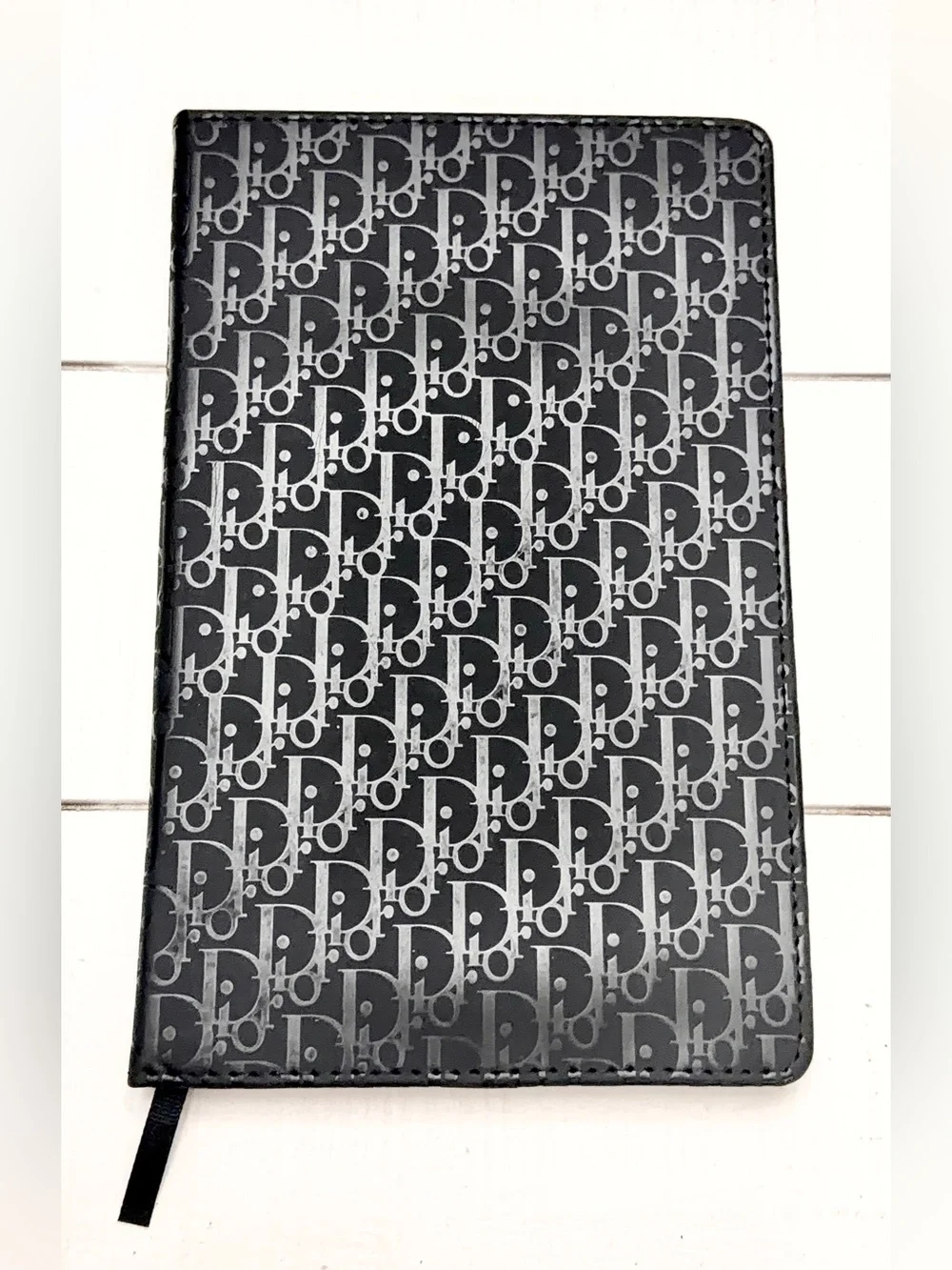 Dior Black Trotter Notebook Journal
